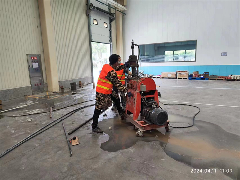 全南厂房地面下沉塌陷注浆加固施工